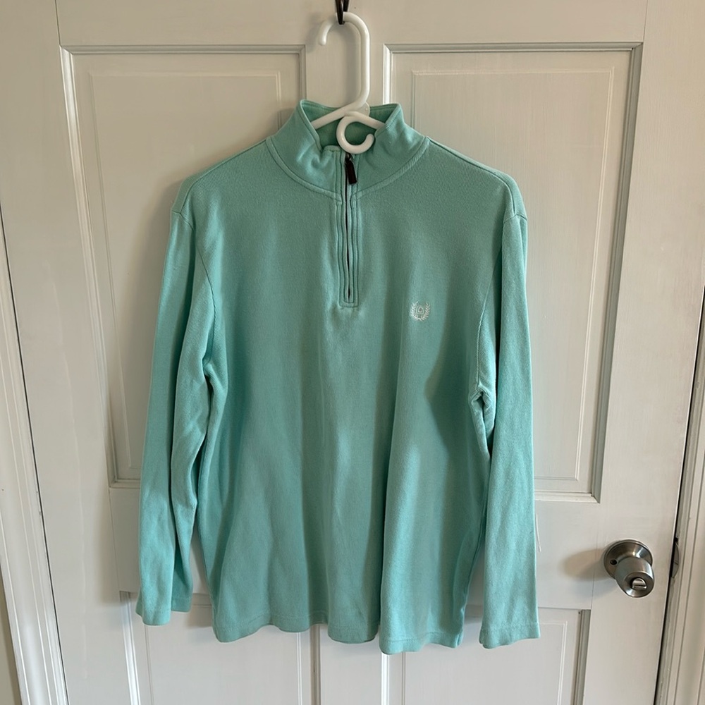 Chaps quarter zip pull over